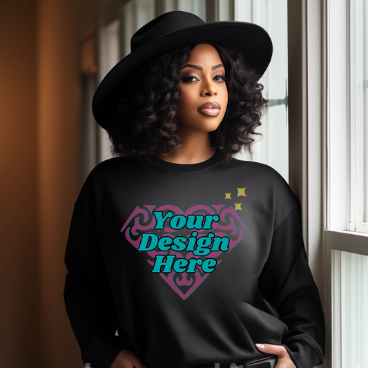 Womenβs Custom Sweatshirt - Personalized Style, Ultimate Comfort