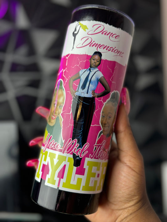 Custom 20oz Skinny Tumblers Sip Loud. Sip Stylish.