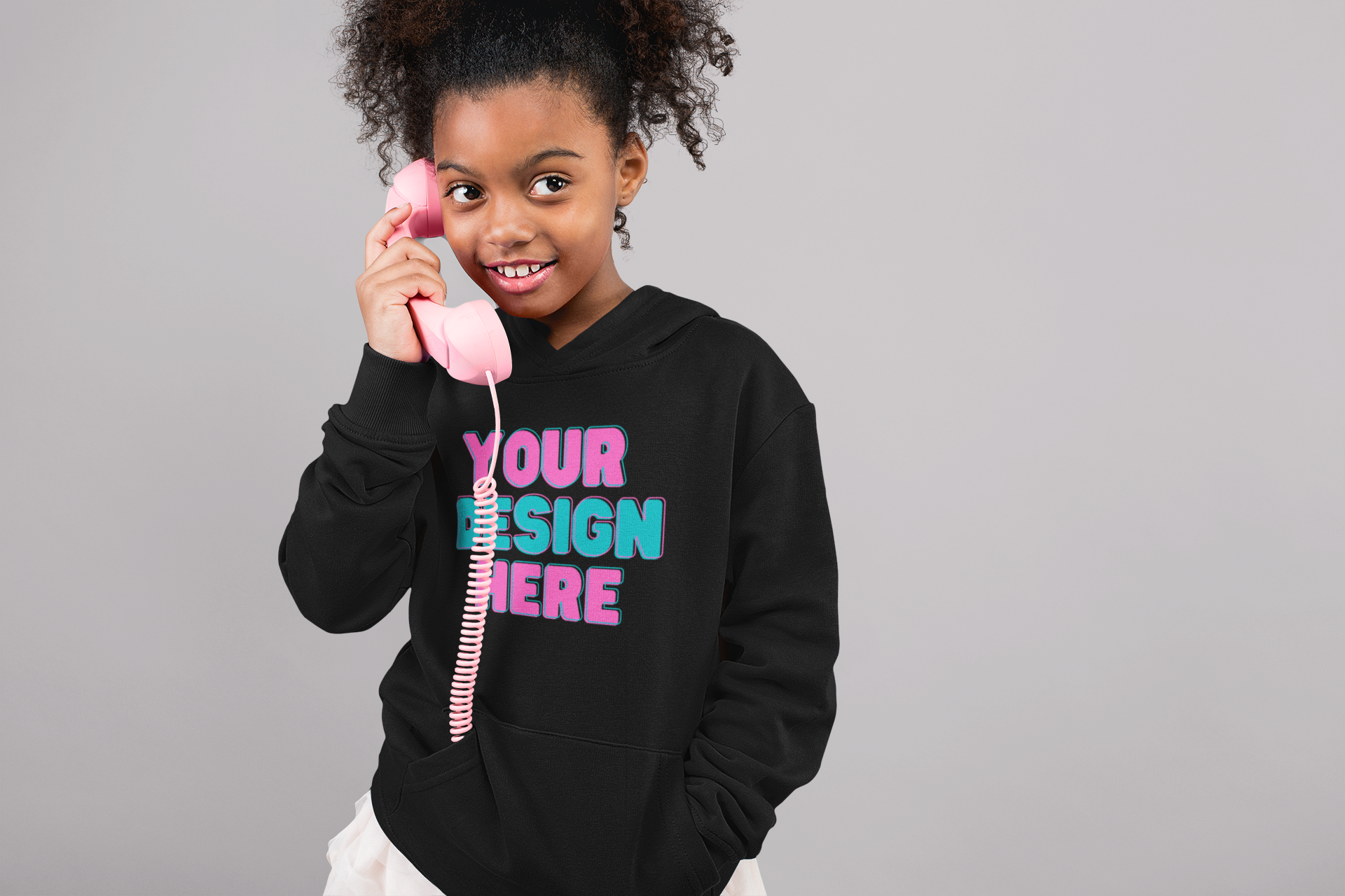 Personalized kids hoodie β custom youth sweatshirt with name or graphic design
