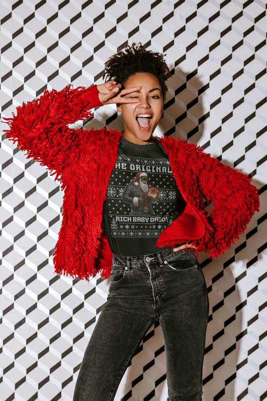 The Original Rich Baby Daddy Unisex Ugly Sweater T-Shirt