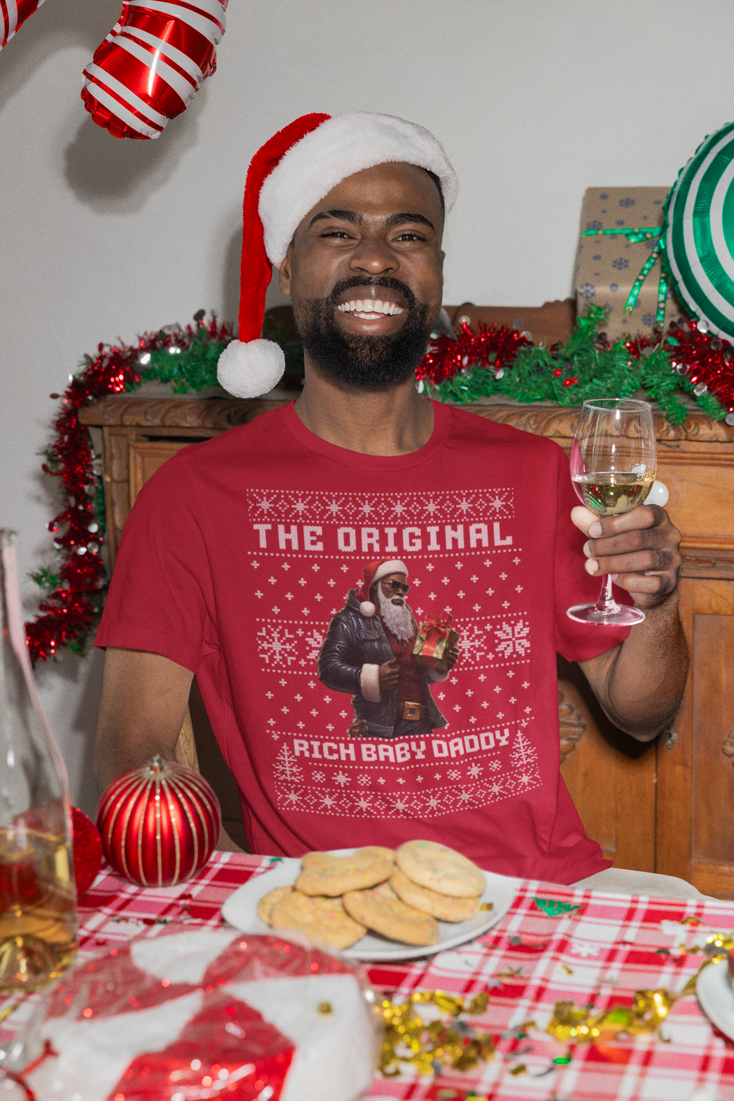 The Original Rich Baby Daddy Unisex Ugly Sweater T-Shirt