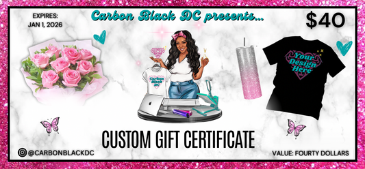 Custom Gift Card Certificate β The Perfect Personalized Gift