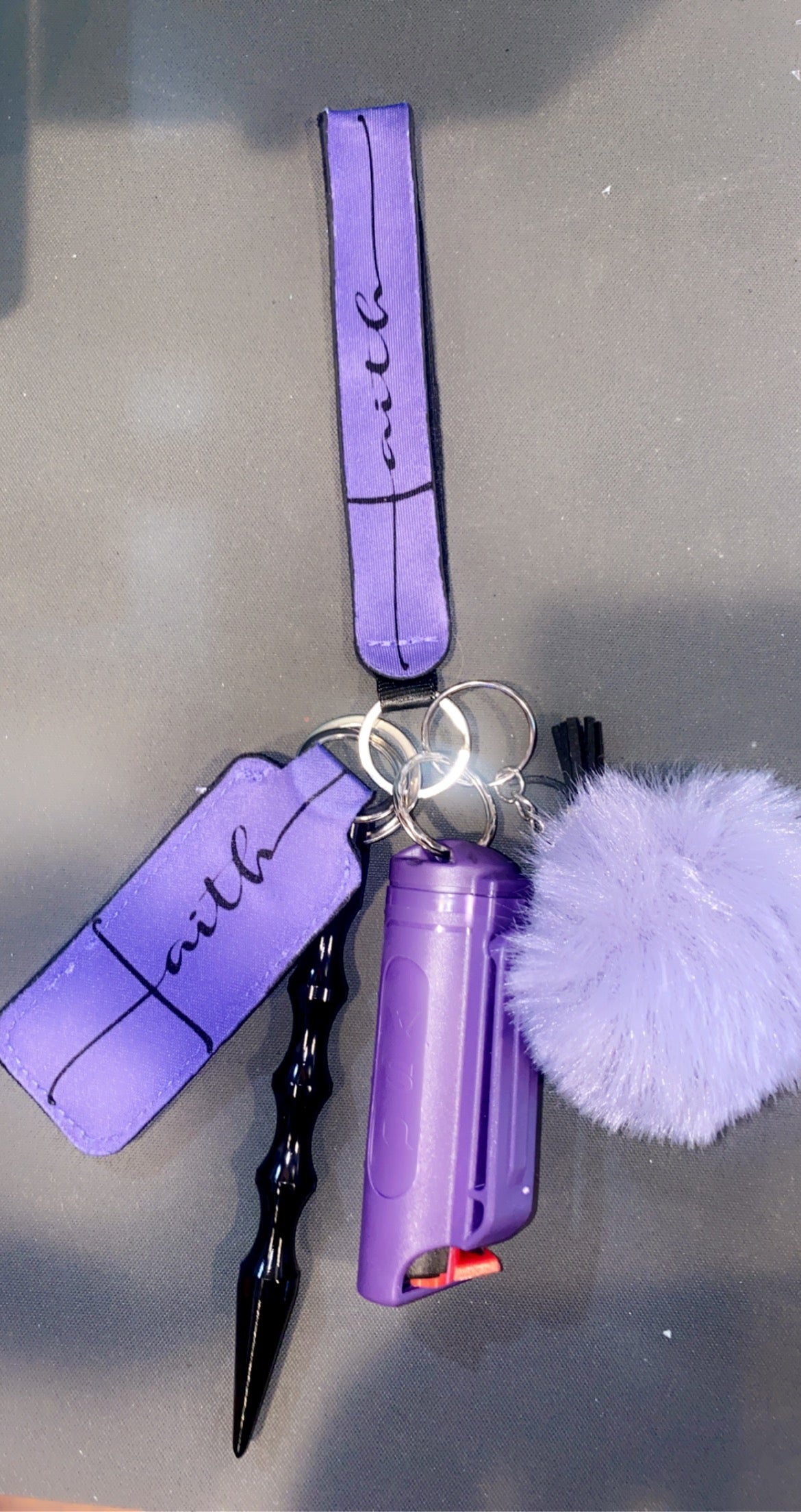 Custom Safety Wristlet