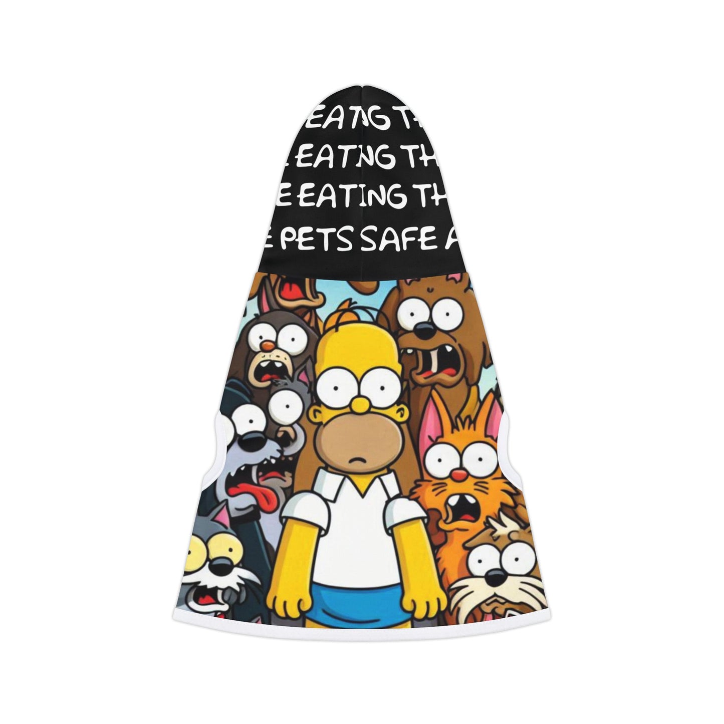 Copy of They’re Eating The Dogs, They’re Eating The Cats Pet Hoodie