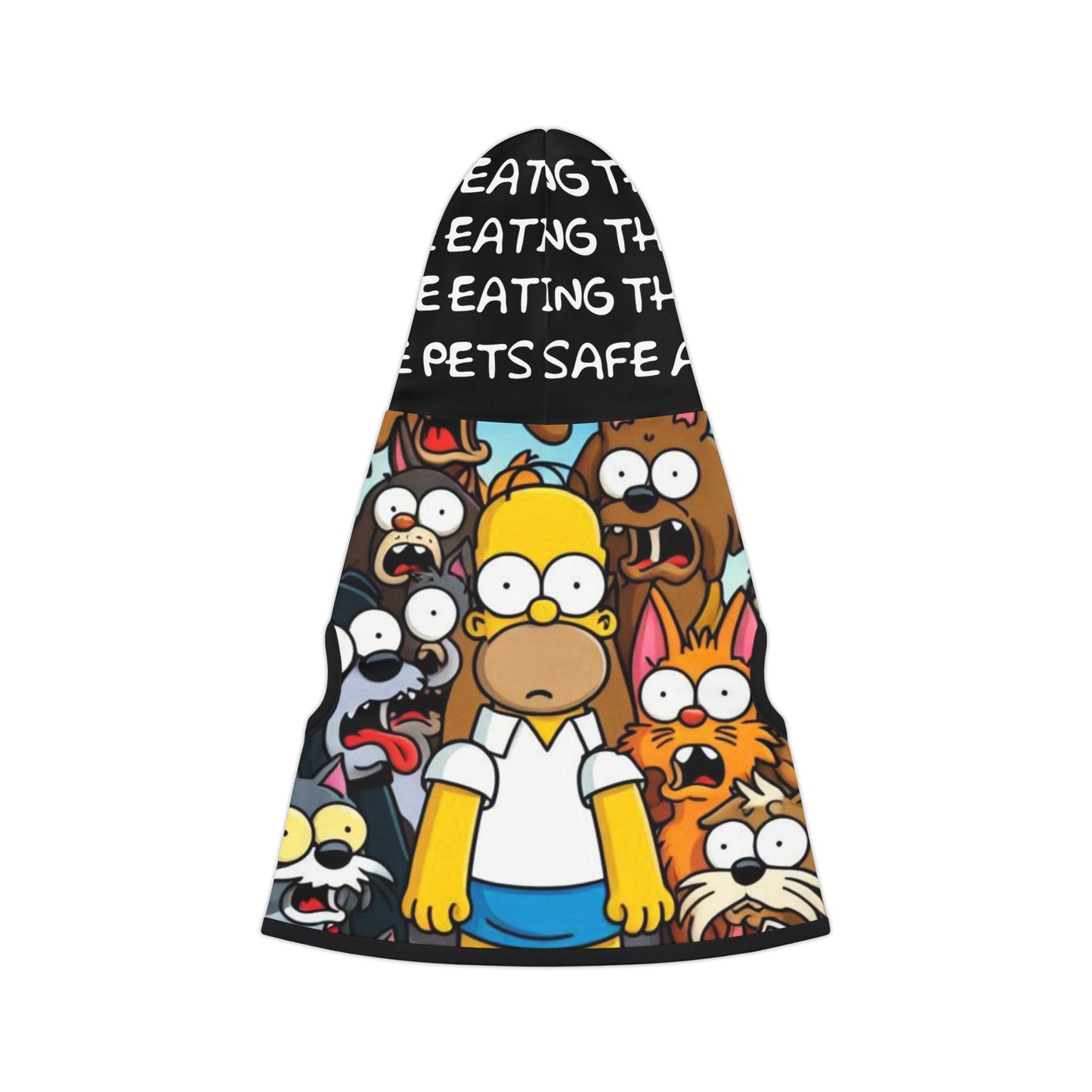 Copy of They’re Eating The Dogs, They’re Eating The Cats Pet Hoodie