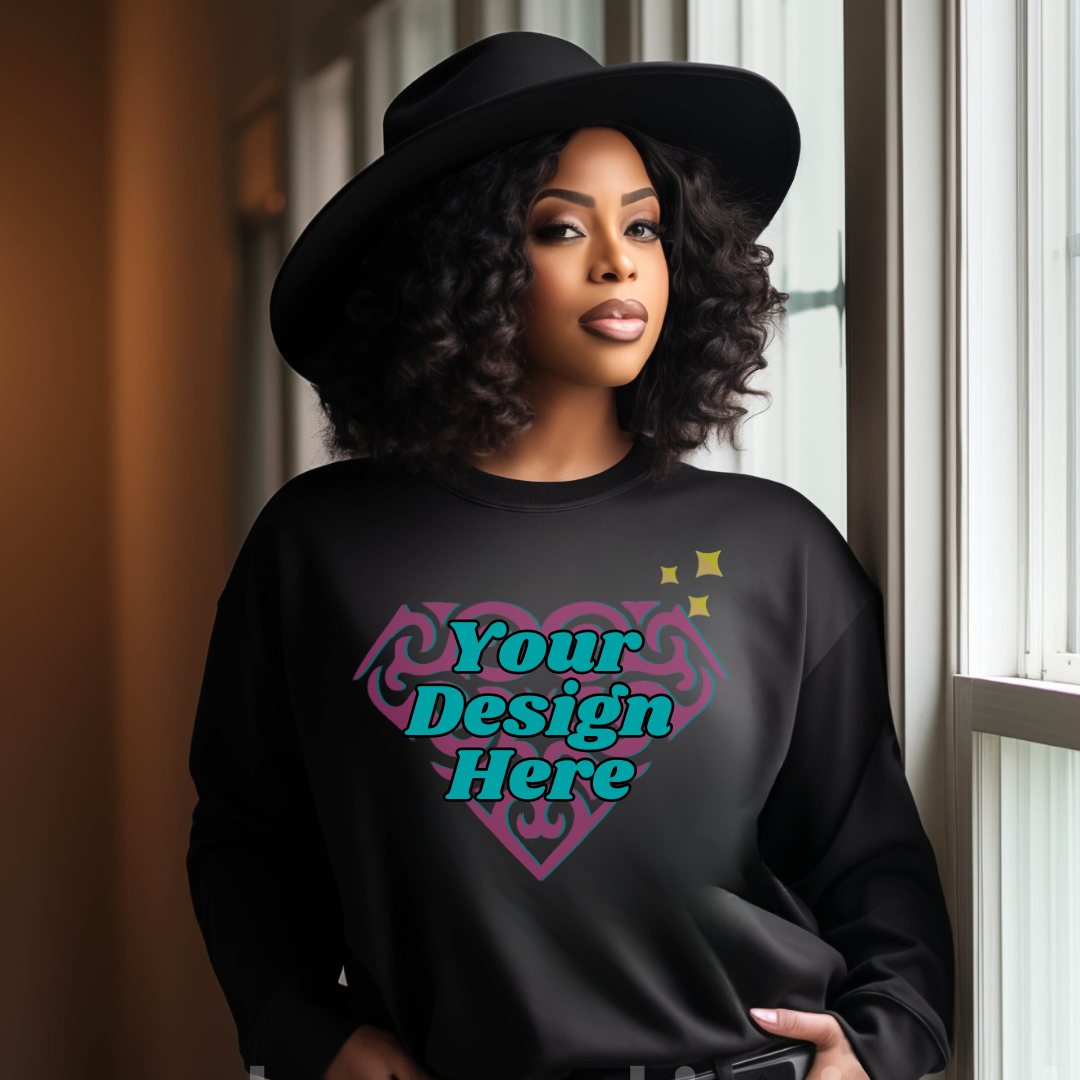 Women’s Custom Sweatshirt - Personalized Style, Ultimate Comfort