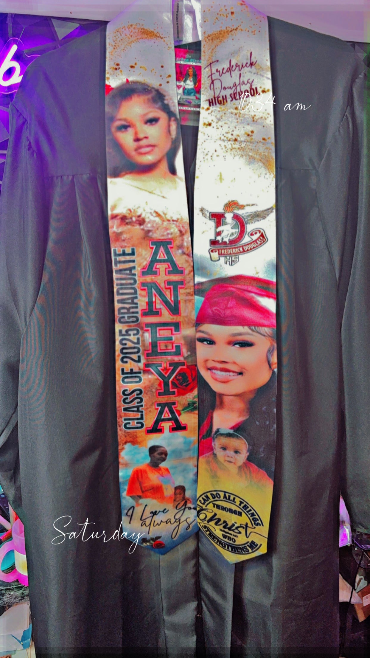 Custom Graduation Stole