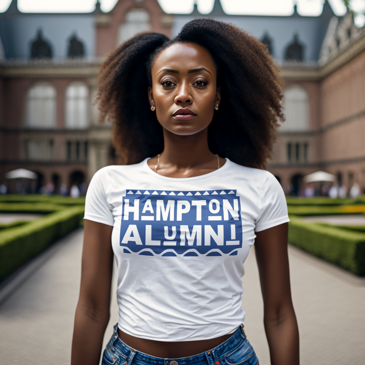 You Go, Hampton! Unisex Crew Neck T-Shirt