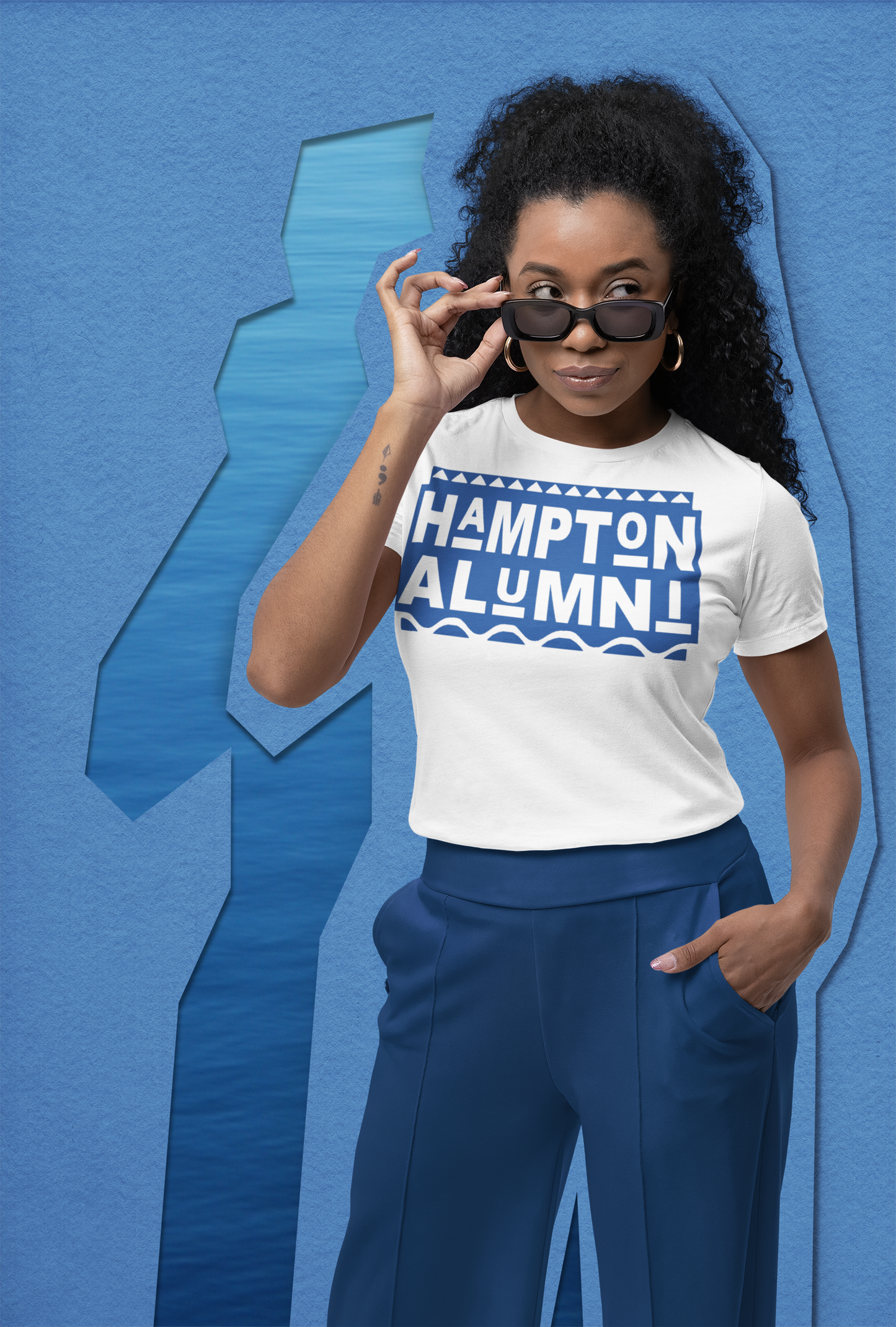 You Go, Hampton! Unisex Crew Neck T-Shirt