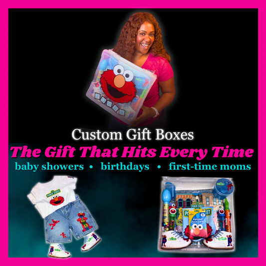 Personalized Baby Shower Gift Box - Custom Newborn Celebration Gift Set | Perfect Gift for Moms and Babies