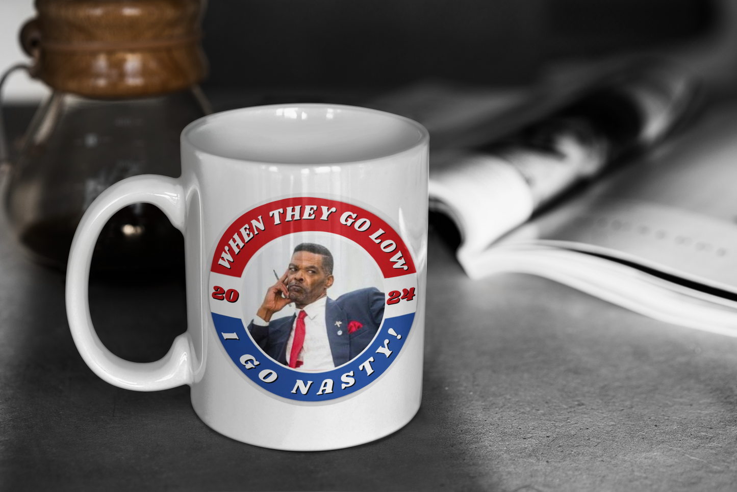 Eric Mays “I GO NASTY!” Custom Coffee Mug